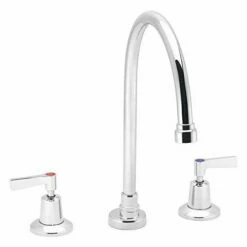 Speakman SC-3002-8-LD-E Commander Sc-3002-8-Ld-E Gooseneck Widespread Lavatory Faucet