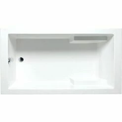 Americh NA6634LA2-WH Nadia 6634-Luxury Series -Airbath Combo 2 Tub, White