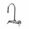 T&S Brass B-0345 Double Pantry Faucet, Wall-Mount, 3-3/8-Inch Centers, Rigid Gooseneck, Lever Handles 1 T&S Brass B-0345 Double Pantry Faucet, Wall-Mount, 3-3/8-Inch Centers, Rigid Gooseneck, Lever Handles -AF SUPPLY Sales Store 31bY7lXlNtL