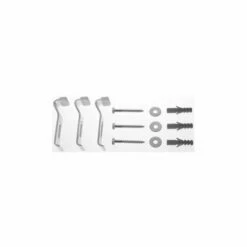 Duravit 790125000000000 Three Piece Bathtub Anchors For Mounting And Support Of Bathtub And Showertrays