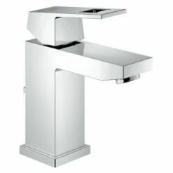 Grohe 2312900A Eurocube S-Size Single-Handle Single-Hole Bathroom Faucet - 1.2 GPM
