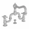Newport Brass 1000B/15S 1000B Fairfield Widespread Bathroom Bridge Faucet With Metal Cross, Satin Nickel -AF SUPPLY Sales Store 31g5AZMFB2L