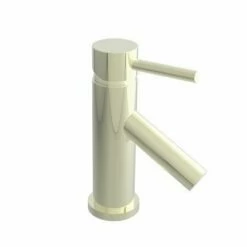 Newport Brass 1503/24A East Linear Single Handle Single Hole Lavatory Faucet With Metal Lever Handle (L, French Gold