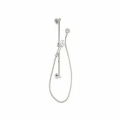 Newport Brass 281D/26 Brasstech 281D Slide Bar Handshower Kit With Handshower, Hose, Supply Elbow, Sli, Polished Chrome
