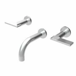 Newport Brass 3-2485/07 3-2485 Priya Tub Filler Faucet Trim Wall Mounted With Metal Lever, English Bronze