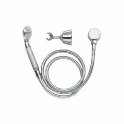 Newport Brass 281/26 Brasstech 281 Handshower With Smooth Brass Handle, Polished Chrome