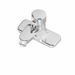 Symmons SLC-6000 Identity Single Handle Centerset Metering Faucet,,, Chrome