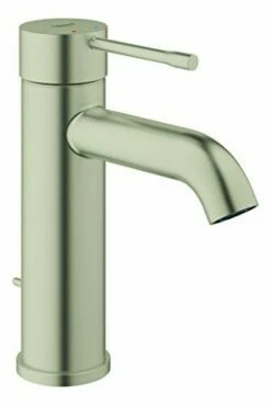 Grohe 23592ENA Essence New S-Size Single-Handle Single-Hole Bathroom Faucet, Metallic