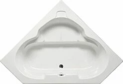 Americh BM0221LA2-WH Bermuda II-Luxury Series-Airbath 2 Combo Tub, White