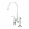 T&S Brass B-0325 Deck Mount Double Pantry Faucet With 4-Inch Centers And Swivel Gooseneck -AF SUPPLY Sales Store 31peW5tQd L