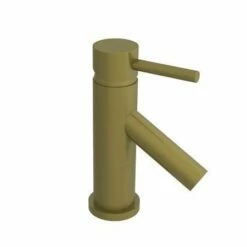 Newport Brass 1503/06 1503 East Linear Single Handle Single Hole Lavatory Faucet With Me, Antique Brass