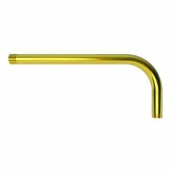 Newport Brass 202/56 202 12" Solid Brass 90 Degree Shower Arm, Flat Black