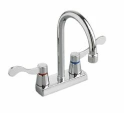 American Standard 7400172H.002 Heritage Double#Handle Centerset Lavatory Faucet, Chrome