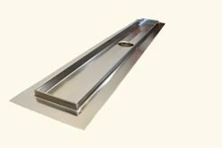 ACO 93873 QuARTz By Showerdrain SS Channel Flange Edge 800Mm