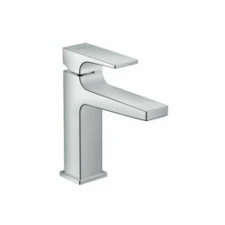 Hansgrohe 32527001 Metropol Single-Hole Faucet 110 With Lever Handle And Pop-Up Drain, 0.5 GPM In Chrome