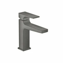 Hansgrohe 32506341 Metropol Single-Hole Faucet 110 With Lever Handle And Pop-Up Drain, 1.2 GPM In Brushed Black Chrome