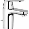 Grohe 3287500A Eurosmart Cosmopolitan Single Hole Single-Handle S-Size Bathroom Faucet 1.2 GPM In StarLight Chrome -AF SUPPLY Sales Store 3287500a