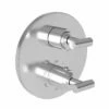 Newport Brass 3-3103TR/26 Pavani Dual Function Thermostatic Valve Trim With Integrated Volume Control In Polished Chrome (Rough-In Valve Sold Separately) -AF SUPPLY Sales Store 33103tr26