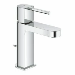 Grohe 33170003 Plus Single Hole Single-Handle S-Size Bathroom Faucet 1.2 Gpm In Starlight Chrome