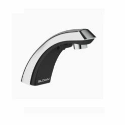 Sloan 3365320BT Optima 5-3/4" H Hardwired-Powered Deck-Mounted Mid Body Single Hole Faucet In Polished Chrome