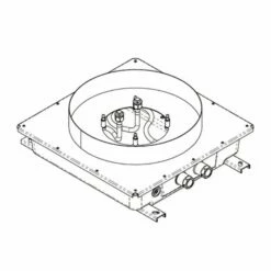 Dornbracht 35033970-900010 Ceiling Mounted Rough Flush Parts