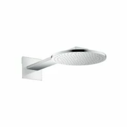 Axor 35364001 ShowerSolutions Showerhead 250 2- Jet With Showerarm Trim, 1.75 GPM In Polished Chrome