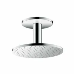 Axor 35365001 ShowerSolutions Showerhead 250 2-Jet Ceiling Connection, 1.75 GPM In Chrome