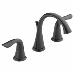 Delta 3538-RBMPU-DST Lahara Two Handle Widespread Bathroom Faucet In Venetian Bronze -AF SUPPLY Sales Store 3538 RBMPU DST