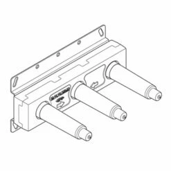 Dornbracht 35700970-900010 Rough For Wall Mounted Concealed Mixer Centred Spout