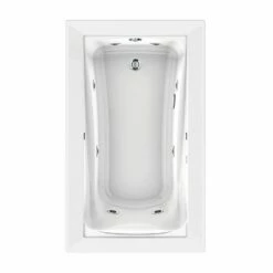 American Standard 3571048WC.020 Green Tea Whirlpool Bathtub In White