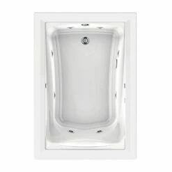 American Standard 3574048WC.020 Green Tea Whirlpool Bathtub In White