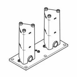 Dornbracht 35951970-900010 Floor Mounted Rough Set