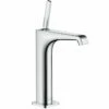 Axor 36103001 Citterio E Single-Hole Faucet Without Pop-Up, Medium, 1.2 GPM In Chrome -AF SUPPLY Sales Store 36103001 2