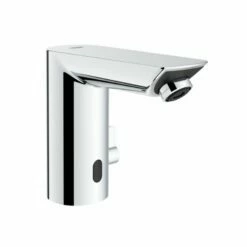 Grohe 36467000 Bau Cosmopolition E Touchless Electronic Faucet With Temperature Control Lever, Battery-Powered In Chrome