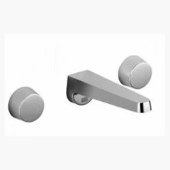 Dornbracht 36707840-060010 Selv Wall-Mounted Lavatory Faucet In Platinum Matte