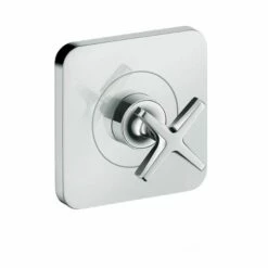 Axor 36771001 Citterio E Volume Control Trim, 5"x5" In Chrome