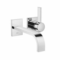 Dornbracht 36861782-000010 Wall Mounted Single Lever Basin Mixer Without Pop-up Waste In Chrome
