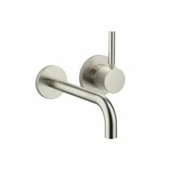 Dornbracht 36862660-060010 Meta 1.2 GPM Wall Mounted Single Lever Faucet In Platinum Matte