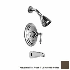 Newport Brass 3-7002/10B 3-7002 Newport 365 Single Handle Tub And Shower Valve Trim Kit Wit, Oil Rubbed Bronze