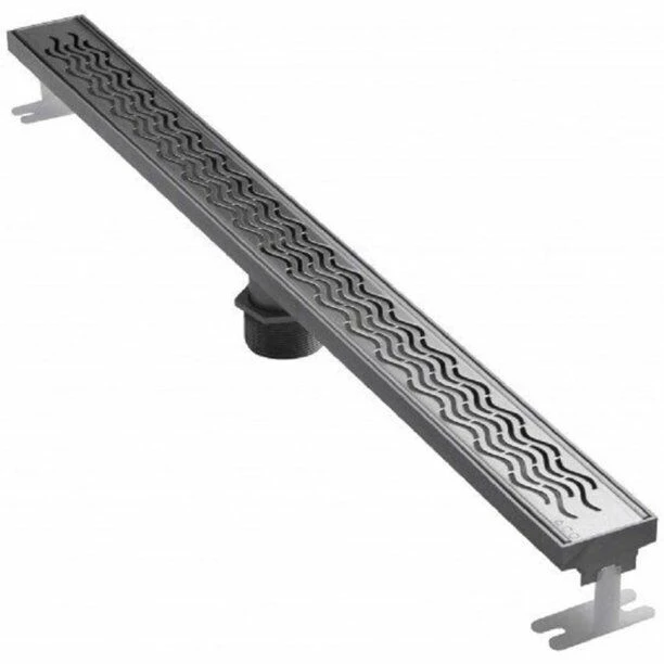 ACO 37241 Quartz Plus 36 Inch Wavy Non Locking Shower Drain In Stainless Steel 3 ACO 37241 Quartz Plus 36 Inch Wavy Non Locking Shower Drain In Stainless Steel