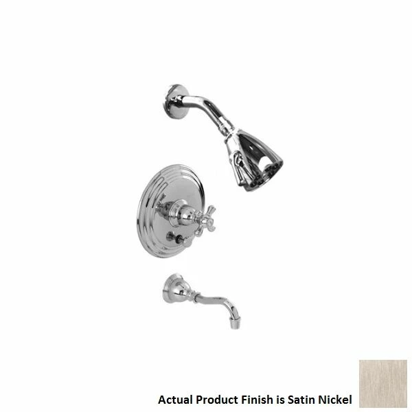Newport Brass 3-7302/15S 3-7302 Single Handle Tub And Shower Valve Trim Kit With Single Fun, Satin Nickel 3 Newport Brass 3-7302/15S 3-7302 Single Handle Tub And Shower Valve Trim Kit With Single Fun, Satin Nickel
