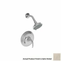 Newport Brass 3-884BP/15S 3-884BP Anise Single Handle Pressure Balanced Shower Trim Only Wit, Satin Nickel