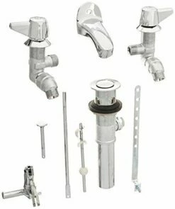 Central Brass 1178-DA 2-Handle Slant Back Lavatory Faucet