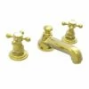 Newport Brass 920/24 Astor Double Handle Widespread Lavatory Faucet With Metal Cross Handles (Low Lea, Polished Gold 1 Newport Brass 920/24 Astor Double Handle Widespread Lavatory Faucet With Metal Cross Handles (Low Lea, Polished Gold -AF SUPPLY Sales Store 41MUTmN2ziL