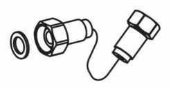 American Standard H961250.191 H961.250.191 SUPPLY HOSE-BIDET