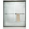 American Standard AM00350422.224 Euro Frameless By-Pass Tub Doors With Rain Glass, Oil Rubbed Bronze -AF SUPPLY Sales Store 41O2YC7lfKL