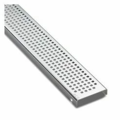 ACO 37360 QuARTz By Shower Drain SS Grate Quadrato, 800mm