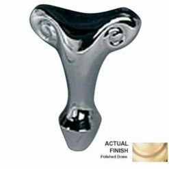 American Standard 9110039.099 Reminiscence Bath Tub Feet, Polished Brass