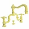 Newport Brass 930B/01 Chesterfield Double Handle Widespread Lavatory Faucet With Metal Cross Handles (, Forever Brass -AF SUPPLY Sales Store 41cwCEbS56L