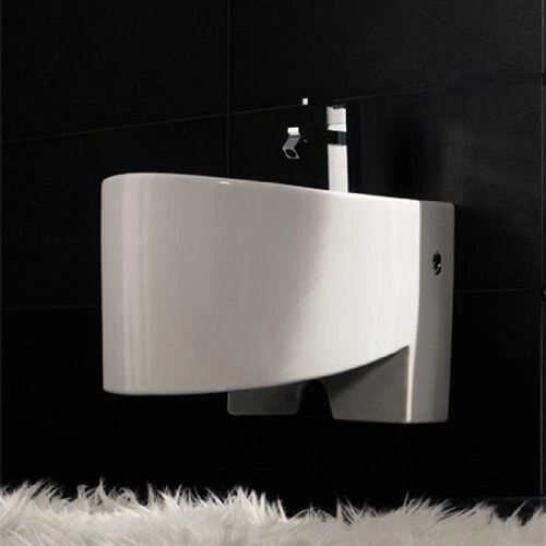 Nameeks SCARABEO 8209 Zefiro 17" Wall Mount Bidet 3 Nameeks SCARABEO 8209 Zefiro 17" Wall Mount Bidet